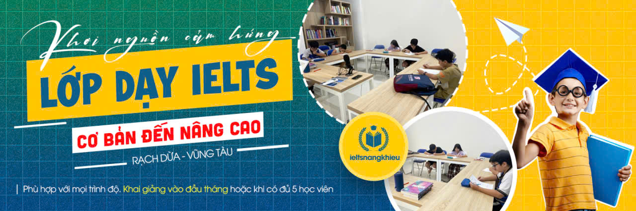 Luyện thi IELTS tại Vũng Tàu