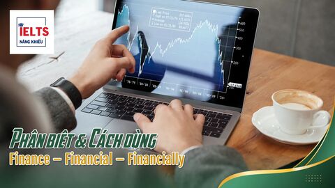 Bộ từ Finance – Financial – Financially: Cách dùng & Collocations ghi điểm IELTS Writing Task 1